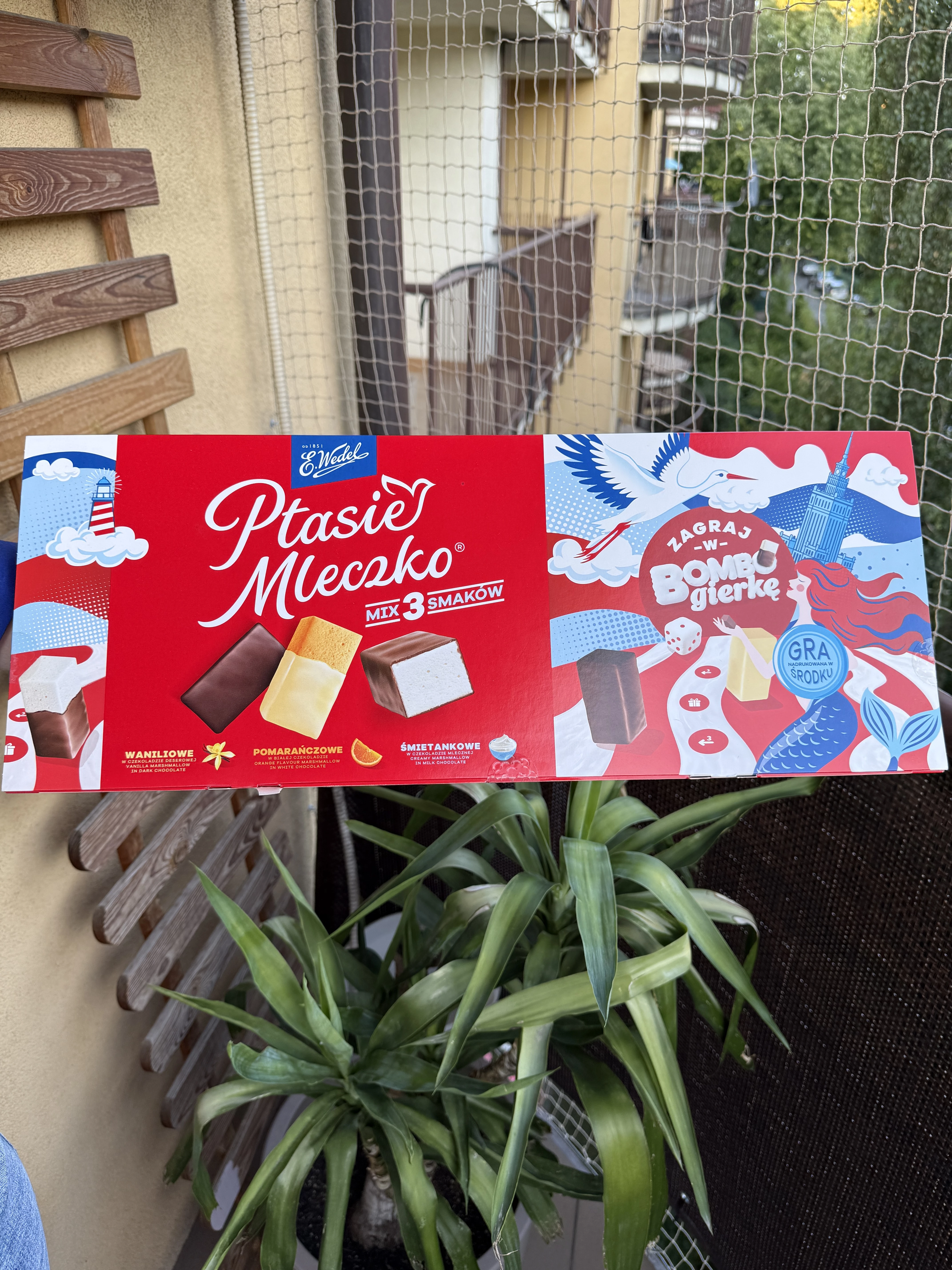 Wedel Ptasie Mleczko Mix 3 Smaków | 510g