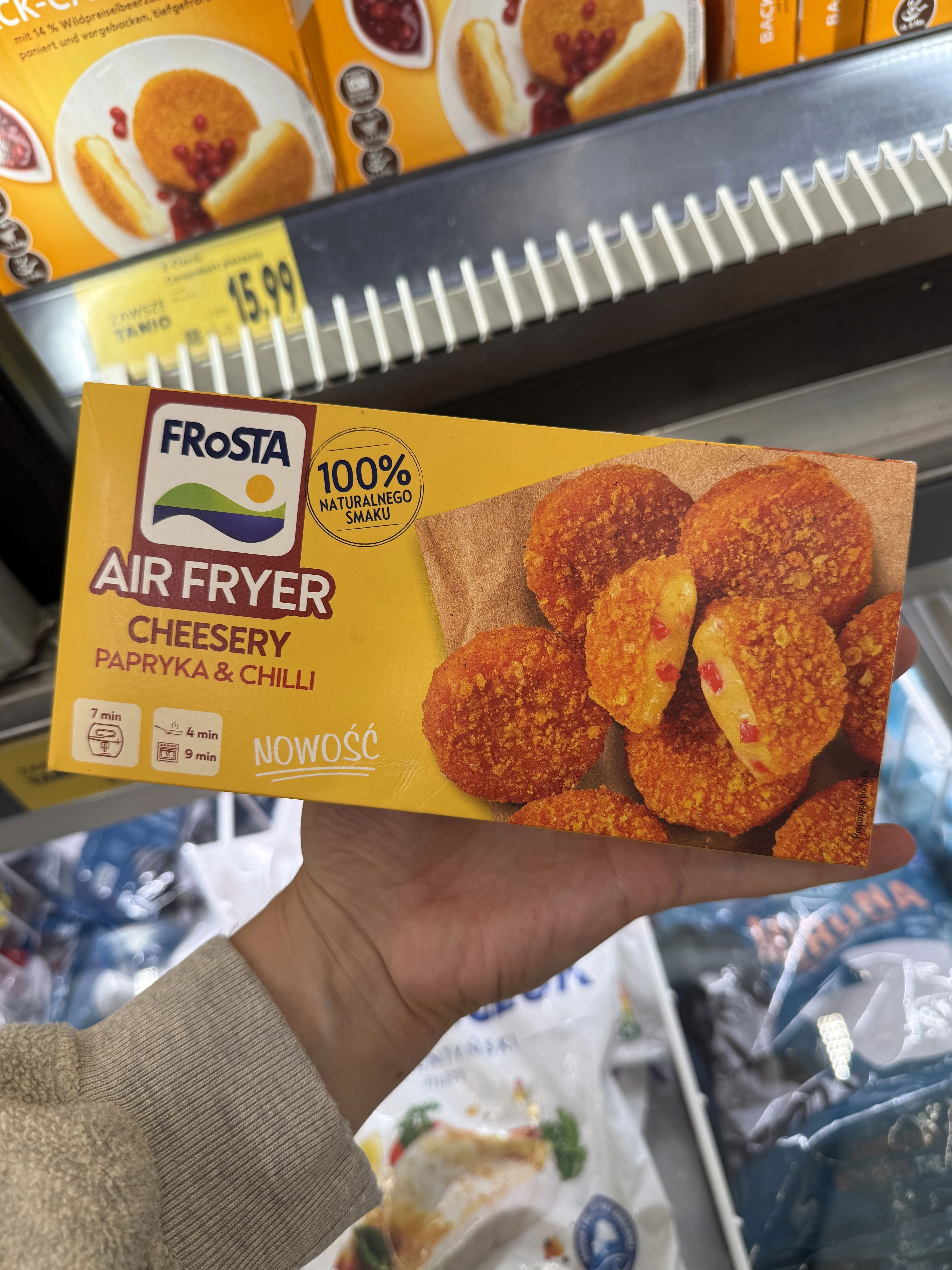 FRoSTA Air Fryer Cheesery Papryka & Chilli | 200g