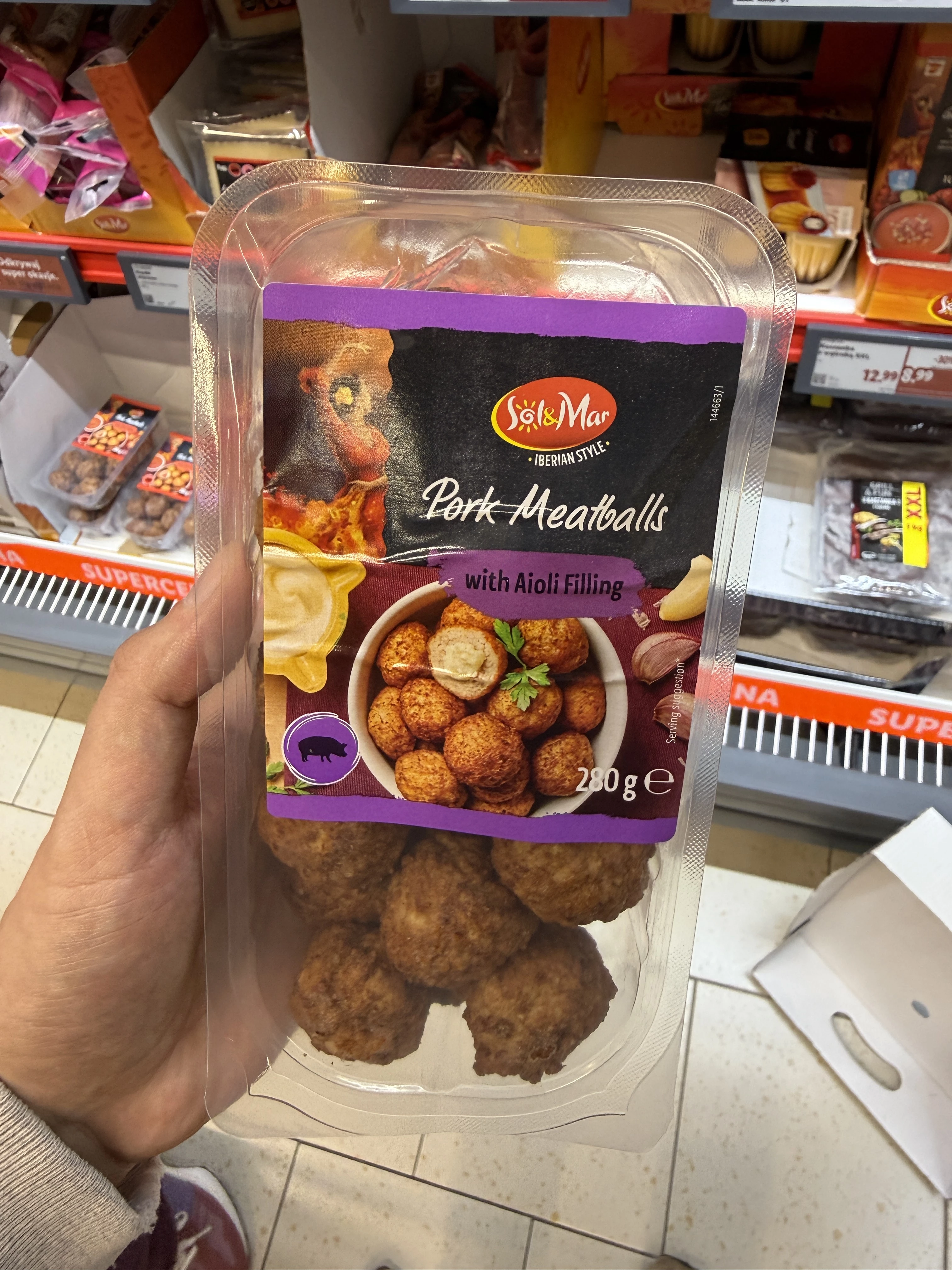 Sol&Mar Pork Meatballs with Aioli Filling | 280g