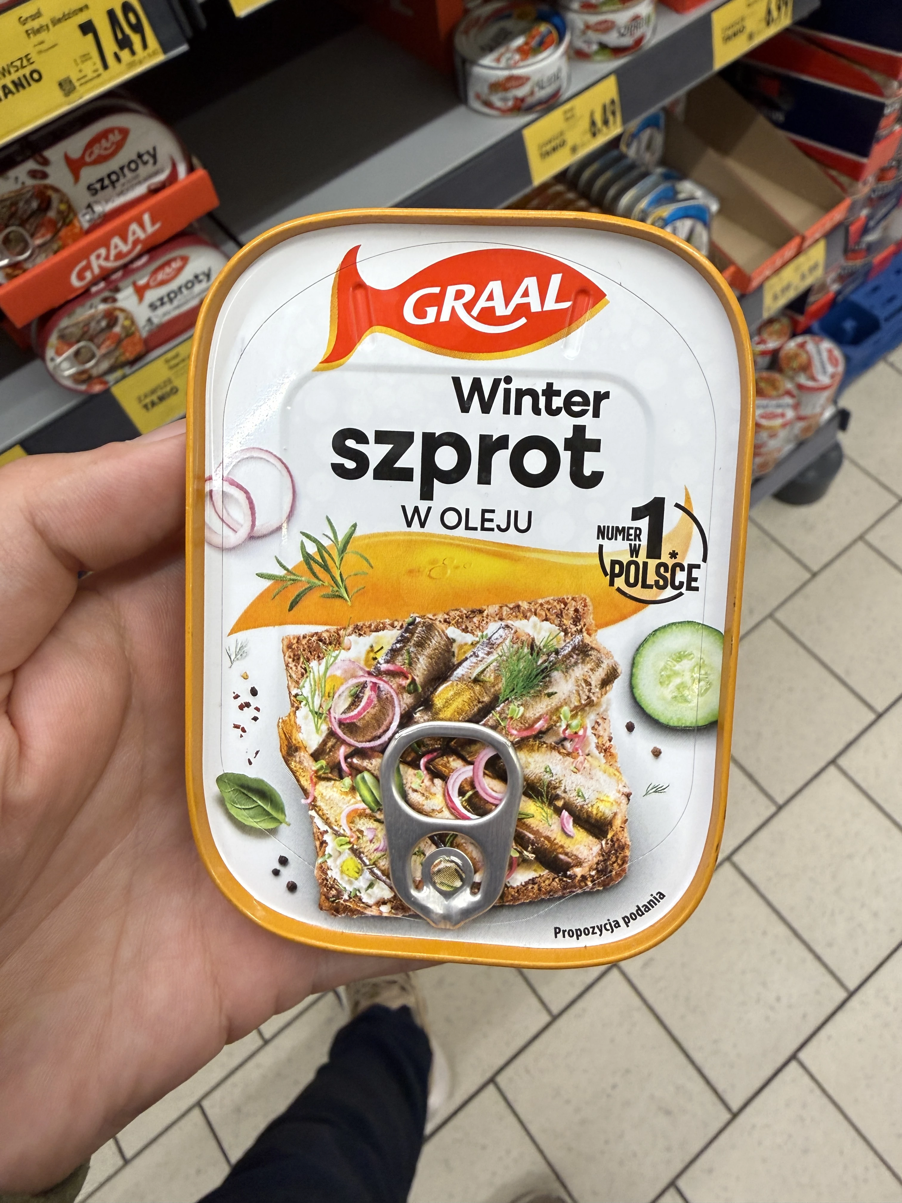 Graal Winter Szprot w oleju | 110g